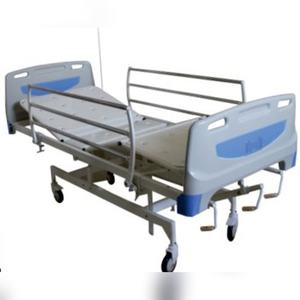 Lit d'hôpital manuel pour soins intensifs, dossier réglable, repose-genoux, hauteur réglable, panneaux ABS durables, mobilier médical fiable - Product Image 4