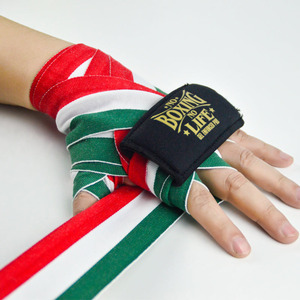 Vendas de Algodón para Boxeo, Muay Thai y Kickboxing, Protección para Muñecas en Entrenamiento Físico y Ejercicio en Gimnasio - Product Image 3