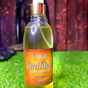 1 Million For Unisex Body Mist 300ml Fragrance Spray PET <b>Bottle</b> Gold Pump Long Lasting Aromatic Deodorant Refreshing Skin Mist - Product Image 5