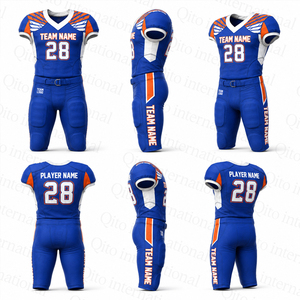 Fabricant d'ensembles de vêtements de football américain personnalisés pour équipes, tournois et groupes, impression numérique intégrale, pour adultes et jeunes. - Product Image 4
