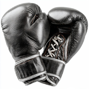 Guantes de Boxeo Personalizados, Diseña Tus Propios Guantes de Boxeo de 10 oz, Guantes de Boxeo de Cuero de Alta Calidad para Entrenamiento Profesional y Competencia - Product Image 5