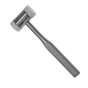 Martillos Ortopédicos Manuales de Alta Calidad de 425 Gramos en Acero Inoxidable Alemán con Mango de Aluminio, Instrumentos Quirúrgicos Reutilizables - Product Image 5