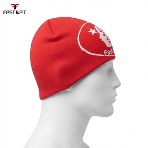Customizable High Quality Unisex <b>Beanie</b> Hat 100% Cotton <b>Fleece</b> Breathable Waterproof 3D Embroidery Multi-Color Options Latest - Product Image 6