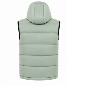 High Performance Men's <b>Winter</b> Vest Lightweight Sleeveless Quilted Jacket with Water Repellent Finish for Outdoor Sports <b>Workwear</b> - Product Image 2
