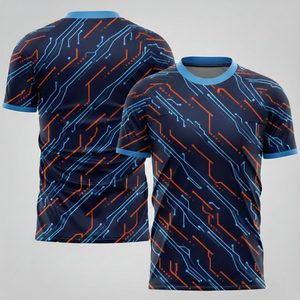 Conjunto de Uniforme de Fútbol Sublimado con Logotipo Personalizado, Uniformes de Entrenamiento de Secado Rápido, Equipación de Club, Estilo Retro, Corte 100% Automatizado - Product Image 5