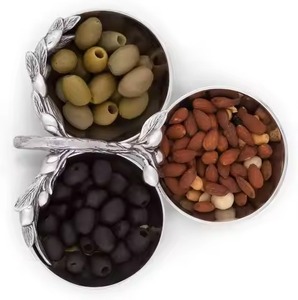 Handmade Metal Dry Fruits Bowl Snack Serving Dish Decorative Table Centerpiece Gift Use - Product Image 2