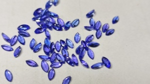 AAA Quality Natural Tanzanite <b>D</b> Block Unheated Loose Gemstone 3x6mm Marquise Cut Stones Wholesale Lot for Jewelry Making - Product Image 3