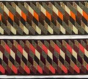 Elegante borde de encaje rapiyar adecuado para vestidos, ribetes de dupatta y prendas de diseñador. - Product Image 4