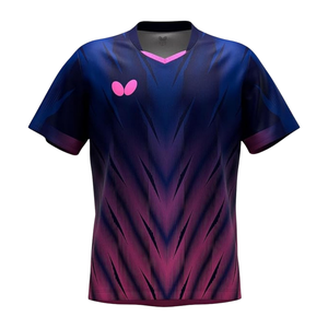 SALE Butterfly 47170 Fraser Shirt Vêtements de tennis de table en nylon/coton légers, respirants et à séchage rapide, directement du Japon - Product Image 1