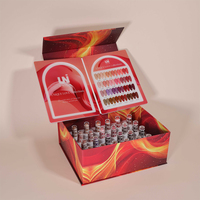 Ensemble de vernis à ongles en gel avec nuancier, collection Hawaii, gel permanent, usage professionnel en salon, étiquette privée, vente en gros, OEM personnalisé