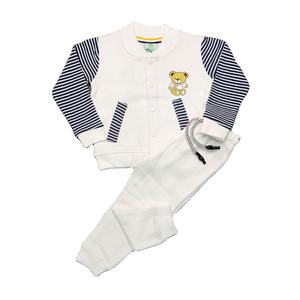 Ensemble de 2 sweatshirts à col rond et manches longues pour garçons Pantalon long à taille élastique Ensemble de 2 vêtements pour bébés pour filles - Product Image 4