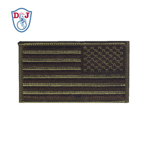 แพทช์ปักลายธงชาติแบบกำหนดเองจากโรงงานโดยตรง แพทช์ปักตราสัญลักษณ์ ป้ายปักตราสัญลักษณ์สำหรับเครื่องแบบ - Product Image 4