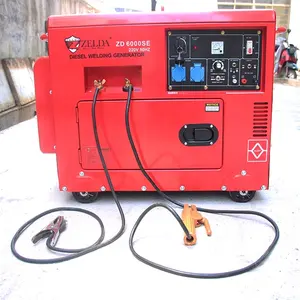 Zelda Diesel Welder Generator ZD-6000SE Gas Welder Generator