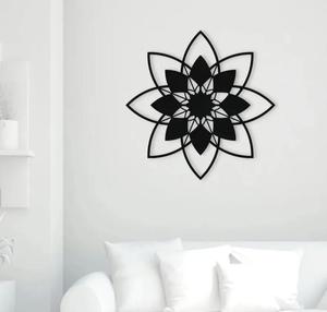 Modern Metal Geometric Wall <b>Art</b> Black Finish Handmade Decor for Home Decoration Medium 25-32 Inch Boho Style - Product Image 3