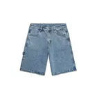 Nouveaux shorts en jean stretch 100 % coton pour homme, coupe bootcut vintage, taille mi-haute, respirants, motif 3D, avec poches et braguette boutonnée - Product Image 5