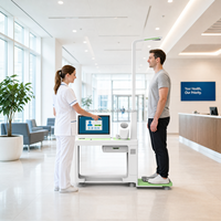Huasheng Medical Echtzeit-Patienten-Check-In-Kiosk HS-V380-OEM Touchscreen-Kiosk für öffentliche Nutzung im Gesundheitswesen