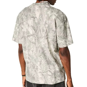 Custom <b>Cropped</b> Boxy T-Shirts Heavyweight 100% Cotton Camo T-shirts <b>Men</b> Blank Plain T-Shirts <b>For</b> <b>Men's</b> Breathable Design OEM - Product Image 5