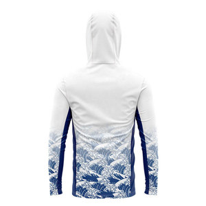<b>Sun</b> Protection UPF 50 Anti-UV Outdoor Performance Polyester Fishing <b>Shirts</b> Jackets MenQuick Dry Hoodie Fishing <b>Shirts</b> - Product Image 4