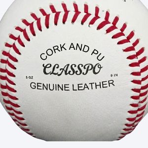 Balle d'entraînement de baseball personnalisée de haute qualité à faible rebond pour enfants en cuir - Product Image 3