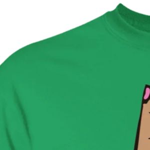 T-shirt brodé vert à manches courtes et col rond pour femme, motif artisanal, en coton, haut décontracté, vêtements pour femmes, vente en gros - Product Image 2