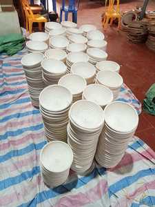 ตะกร้าหวายสำหรับพักแป้งแบบกลม ทำมือ สำหรับทำขนมปังซาวโดว์ มีจำหน่ายจำนวนมาก - Product Image 6