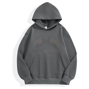 Sweat-shirt à capuche graphique Miras Industry pour homme et femme, décontracté, avec poche kangourou, manches longues - Product Image 1