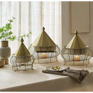 Ensemble de trois casseroles isothermes en acier inoxydable à double paroi, vaisselle de luxe de haute qualité, nouveau chauffe-plats en métal - Product Image 5