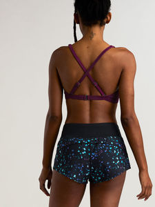 Shorts de bain pour femmes, imprimés par sublimation, taille élastique, poches latérales, séchage rapide, respirants, shorts de plage pour femmes - Product Image 2