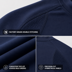 Men <b>Skin</b>-Fit Compression Shirt OEM Custom <b>Base</b> <b>Layer</b> Running Top Moisture Wicking High Quality Design - Product Image 4