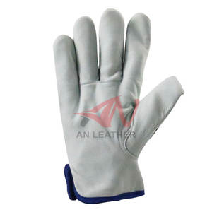 Guantes de Trabajo de Cuero con TPR Resistentes a Impactos, con Mayor Seguridad y Comodidad para Trabajos Laborales - Product Image 6