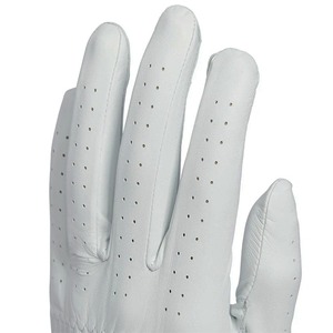 Gant de golf pour homme en cuir Cabretta perforé avec fermeture auto-agrippante, logo brodé, emballage personnalisé, antidérapant, pour main gauche ou droite - Product Image 4