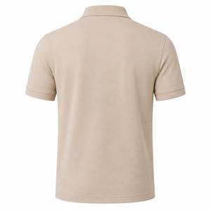 Camisa Polo Clásica para Hombre, Algodón Pique, Bordado Personalizado, Golf, Tenis, Informal de Negocios, Uniforme, Transpirable, Duradera - Product Image 6
