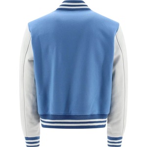 Wholesale Blank Letterman Varsity Jackets Custom Sublimation Stand Collar Front Logo Winter Season Embroidery Many Colors - Product Image 2