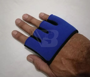 Protège-poignets en coton noir pour la boxe, équipement d'entraînement, toutes saisons, ajustement confortable - Product Image 2