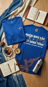 เสื้อยืดวิ่งแบบกำหนดเอง เสื้อผ้ากีฬาระบายอากาศได้ดี สำหรับการวิ่งมาราธอน การวิ่งในชุมชน และการแข่งขัน - Product Image 4