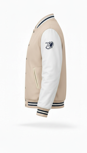 Chaqueta Varsity de Invierno Estilo Americano Premium, Unisex, con Capucha, Logotipo Frontal, Ecológica y Transpirable - Product Image 2