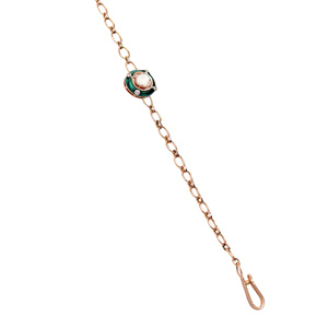 Pulsera de Diamantes Pixie Polki, Pulsera de Diamantes de Estilo Polki Elegante de Inspiración Tradicional Premium con Delicada Artesanía - Product Image 4