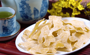 Jengibre Cristalizado de Alta Calidad, Rodajas de Jengibre Confitado, Empaque de 500 Gramos, Jengibre Azucarado para la Celebración del Tet - Product Image 6