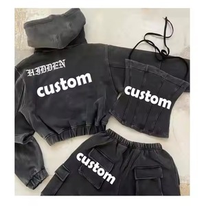 Custom Tracksuit Manufacturer Wholesale Mens Sportswear Set OEM ODM Private Label Athletic Training Jogging Clothing - Product Image 3