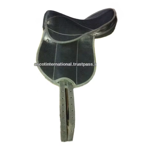 Selle de dressage anglais sur mesure pour équestre Selle de cheval en cuir synthétique de qualité supérieure du vendeur indien - Product Image 4