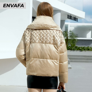Chaquetas Personalizadas para Mujer, Chaqueta Acolchada, Chaqueta Cortavientos, Abrigos para Mujer, Parkas Femeninas, Chaqueta Personalizada con Logotipo - Product Image 2