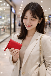 Cartera Delgada de Cuero PU Wriza para Tarjetas de Crédito con Forro de Poliéster Resistente y Diseño Minimalista Ligero para Uso Diario - Product Image 3