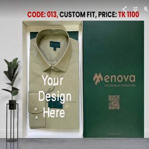 เสื้อเชิ้ตแขนยาวผู้ชายทรงลำลอง/ทางการ ผ้าฝ้าย 100% รับสกรีนโลโก้ ไซส์ใหญ่ถึง 6XL ระบายอากาศได้ดี ราคาถูก สำหรับฤดูใบไม้ผลิและฤดูใบไม้ร่วง จากโรงงานโดยตรง - Product Image 6