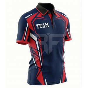 Camisas de Golf para Hombre, Tallas Grandes, de Algodón, Estampadas, Casuales, de Alta Calidad, con Nuevo Diseño de Sublimación, las Más Vendidas - Product Image 1