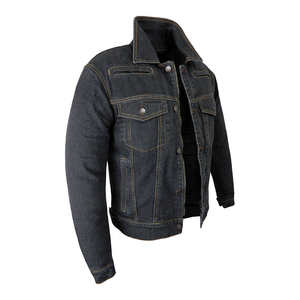 Chaqueta vaquera lisa de alta calidad para hombre, chaqueta vaquera informal de alta demanda para hombre - Product Image 6