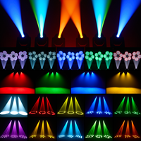 U`King 200W LED BSW Beam Spot Wash 3-en-1 Lyre motorisée DMX512 avec zoom pour scène, mariage, fête, club