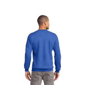 Sweats à capuche et sweat-shirt à col rond pour hommes de grande taille avec logo personnalisé vierge du fabricant OEM Sports Plain 100% Cotton Pullover Sweatshirts - Product Image 2