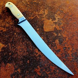 Custom Handmade 67-Layer Damascus Steel Fillet <b>Knife</b> <b>Bone</b> <b>Handle</b> 60 HRC Eco-Friendly Long Flexible Blade Professional Fish - Product Image 1