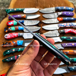 มีดล่าสัตว์ดามัสกัสสำหรับตัวแทนจำหน่าย ขายส่ง มีดปลายแหลมแบบตรง ราคาขายส่งสำหรับผู้ค้าปลีกออนไลน์/ออฟไลน์ - Product Image 4