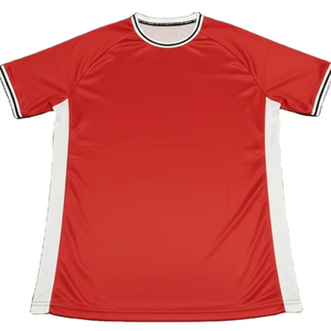 T-shirt homme Fruit of the Loom Ringer bicolore, col rond en coton uni contrastant - Product Image 1